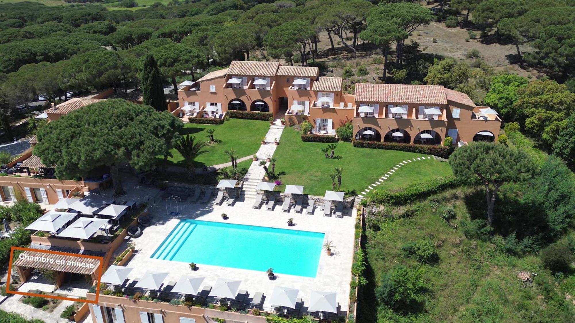 Hotel Les Bouis - Vue Mer Ramatuelle Exteriör bild